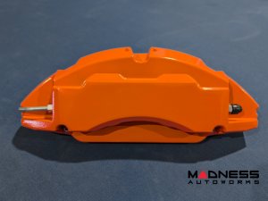 Tesla Model Y Brake Caliper Cover Kit - RWD - Set of 4 - Orange